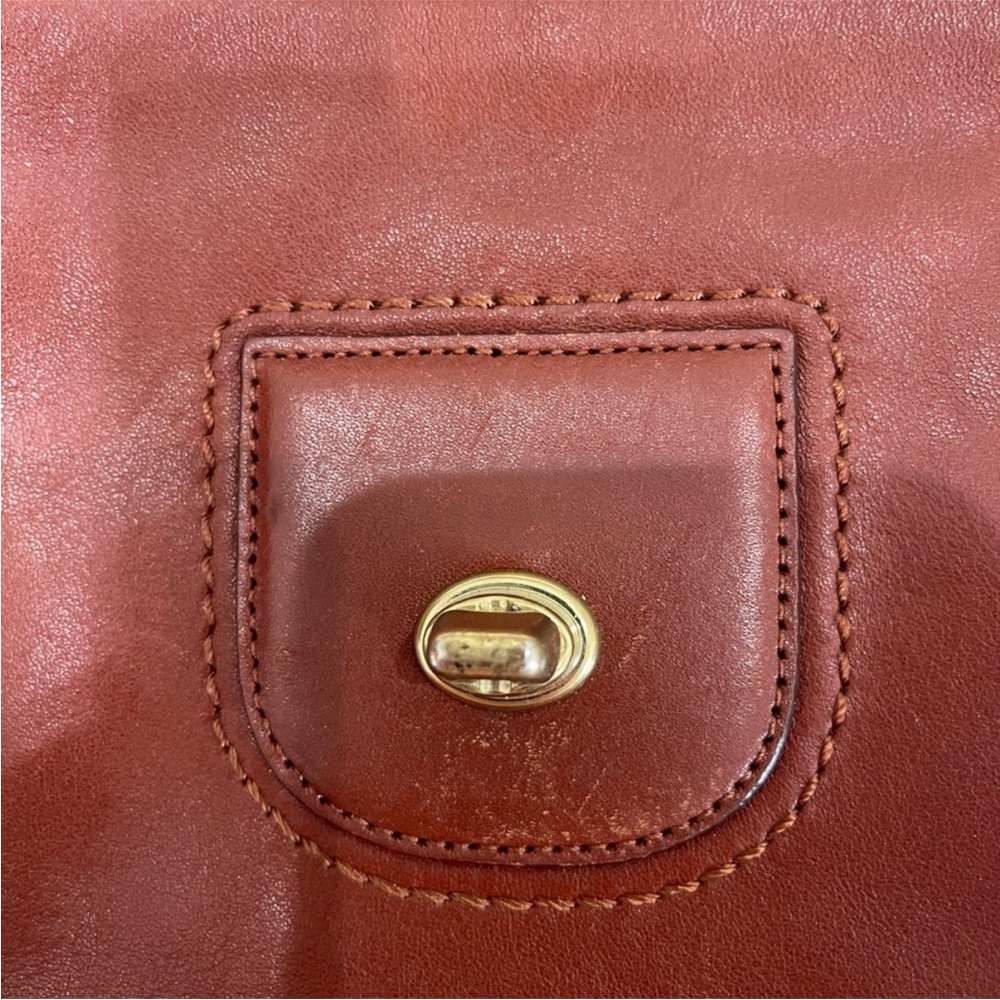 Coach Leather Saddle Bag Style Crossbody - Picture 4 of 7